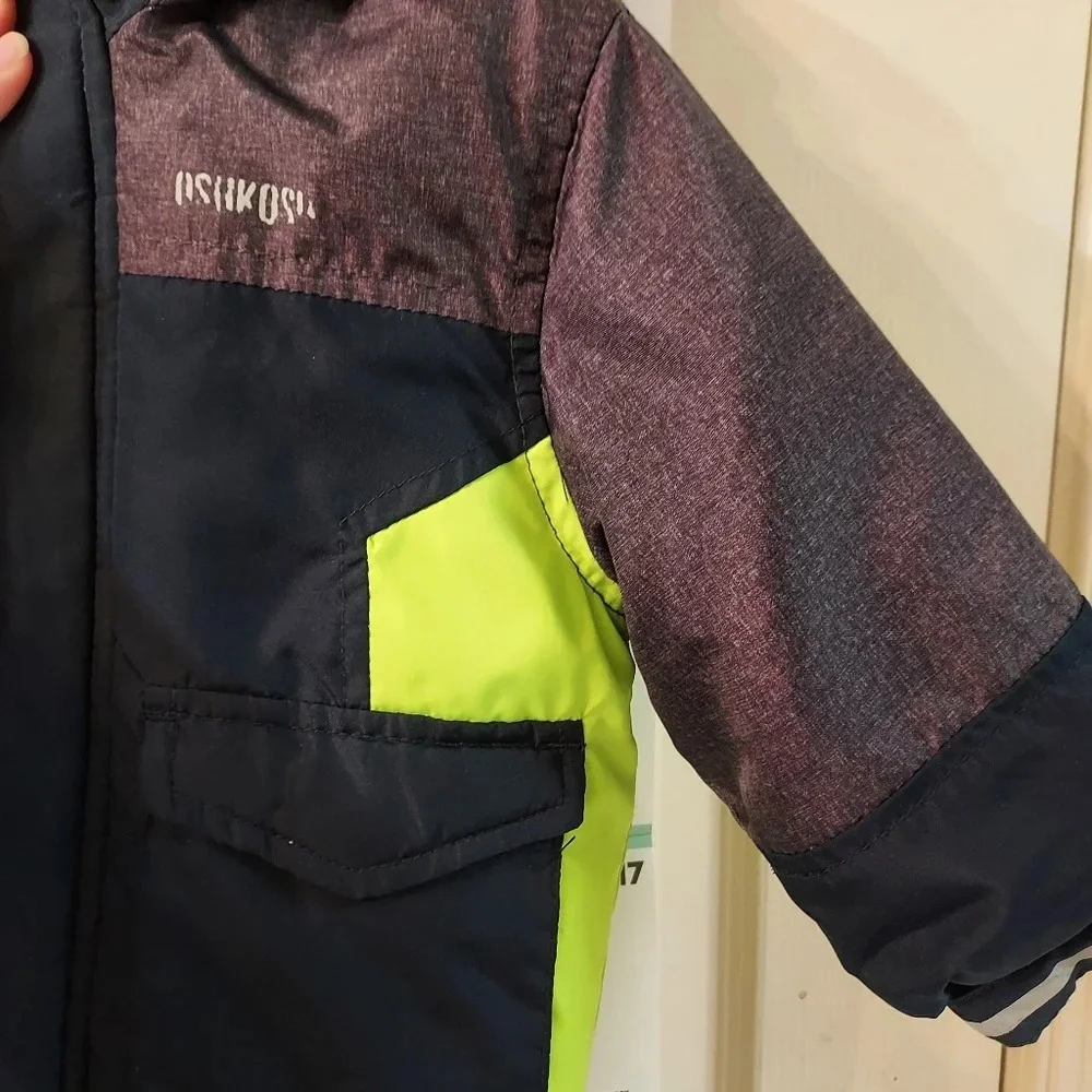 OshKosh B'Gosh Baby Boy Navy Fall Ski Jacket in Size 18M